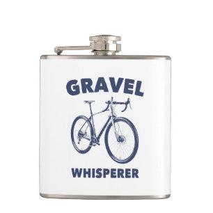 Gravel Whisperer Hip Flask