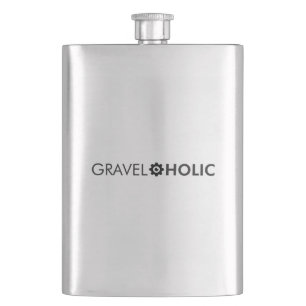 Gravelaholic Gravel Cycling Hip Flask