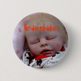 Gravenbabies Horror doll 6 Cm Round Badge