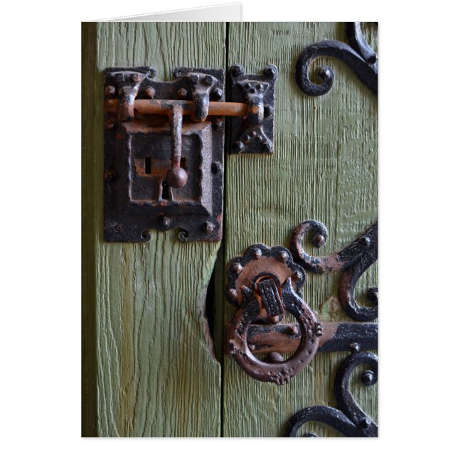 Gravensteen Castle Door Lock Photograph (Front)