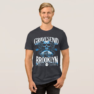 Gravesend Brooklyn NYC  T-Shirt Tri-Blend Shirt