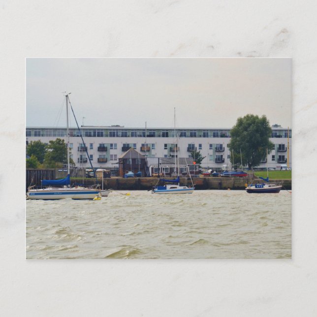 Gravesend Sailing Club Yachts Postcard (Front)