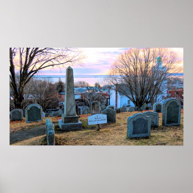 Gravesite William Bradford Poster (Front)