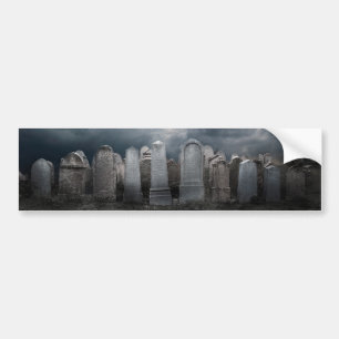 Graveyard Bumper Sticker