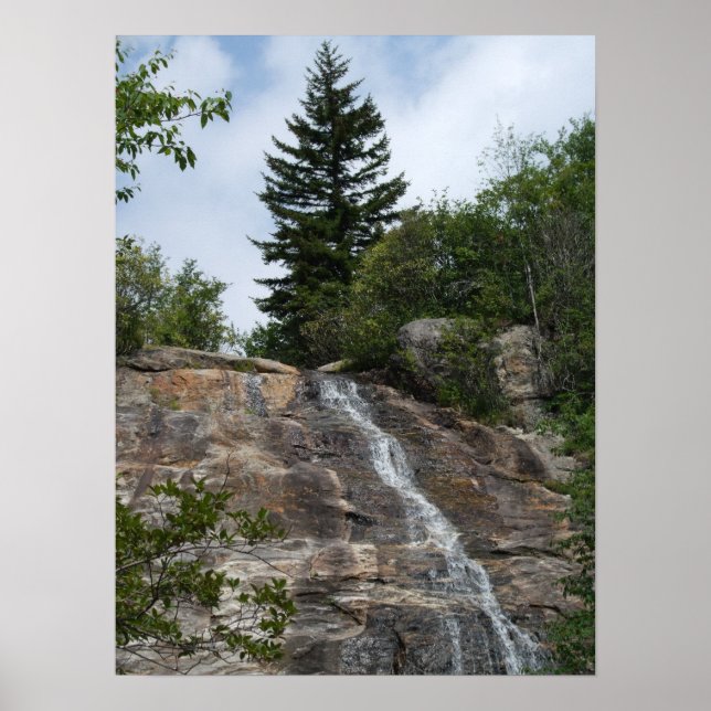 Graveyard Fields Waterfall Poster ... Bordered (Front)