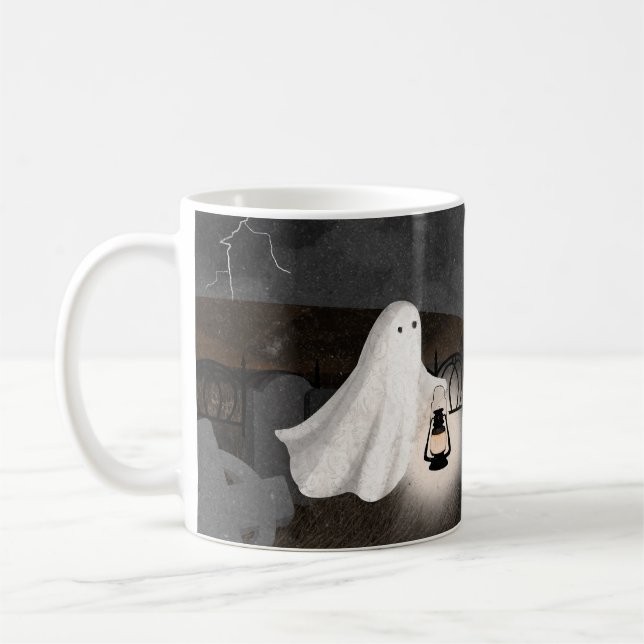 Graveyard Shift Coffee Mug (Left)