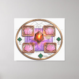 Gravi-CAPA: Aetheric Dimensional Drive System Canvas Print