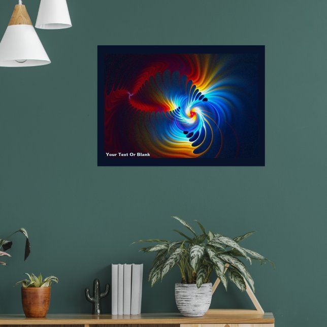 Gravitational Blueshift Poster (Living Room 1)