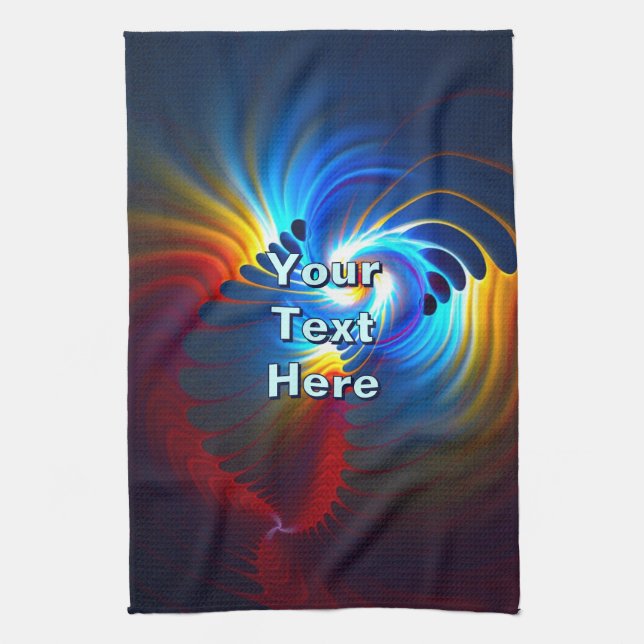 Gravitational Blueshift Tea Towel (Vertical)