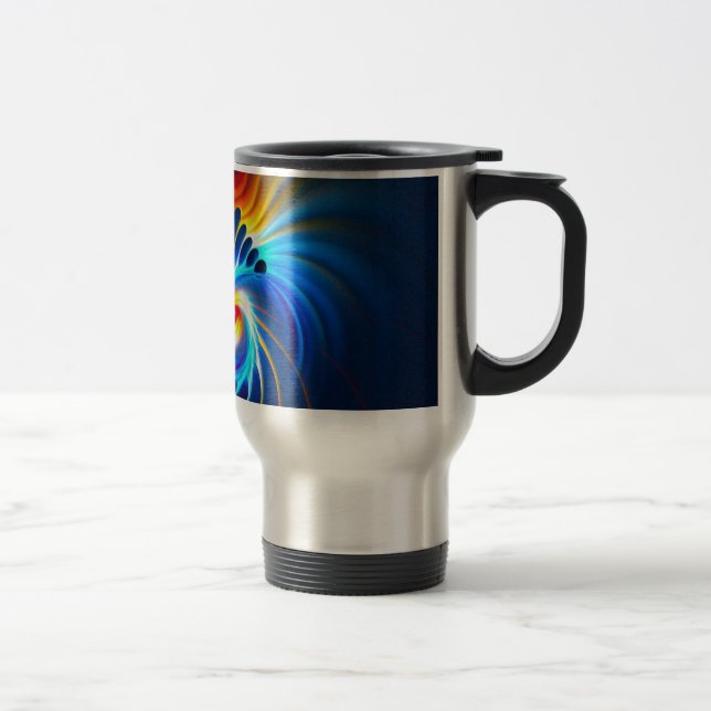 Gravitational Blueshift Travel Mug (Right)