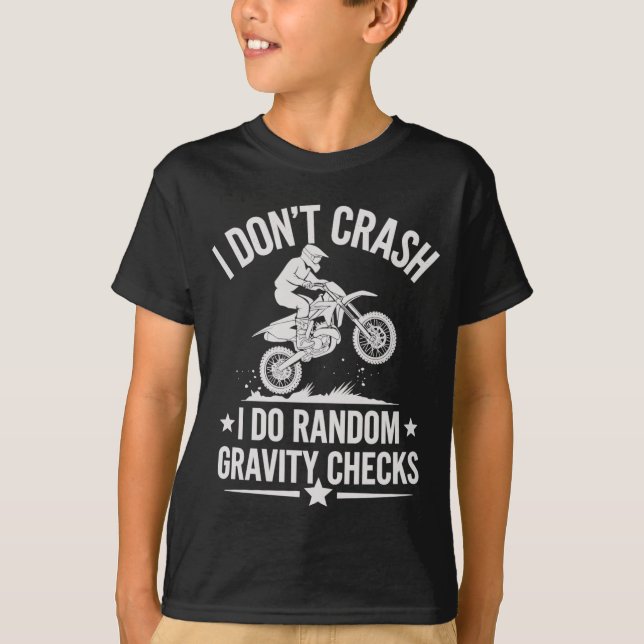 Gravity Check - Motocross T-shirt (Front)
