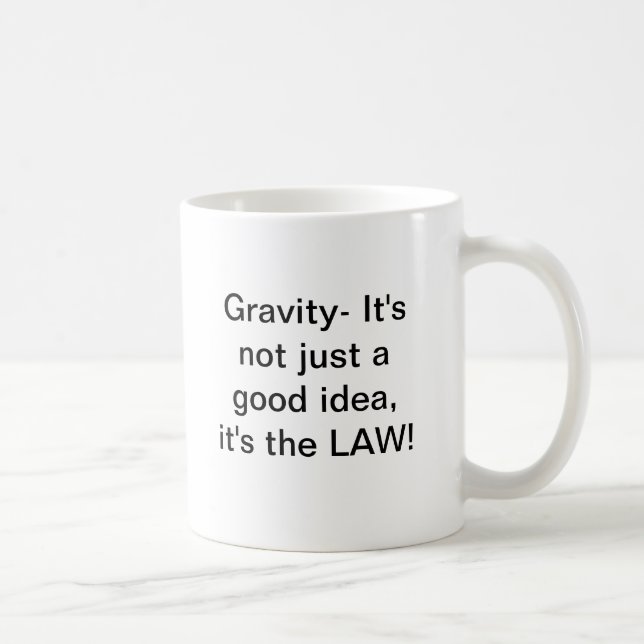 Gravity Coffee Mug (Right)