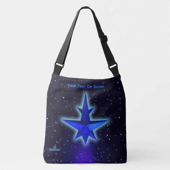Gravity Drive Spacecraft Crossbody Bag (Front)