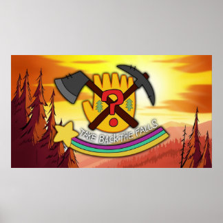 Gravity Falls  Take Back The Falls Poster
