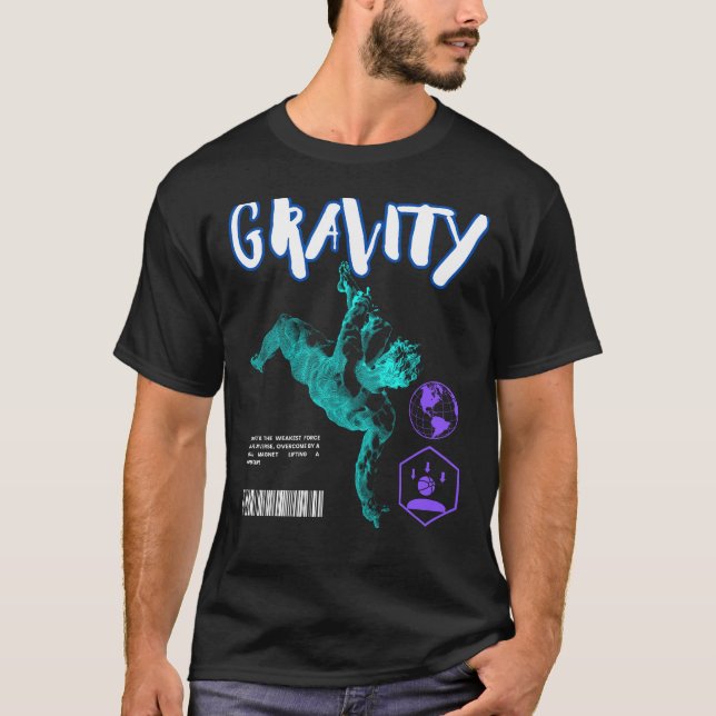 Gravity Graphic T-Shirt (Front)