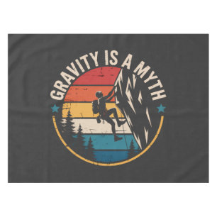 Gravity Is A Myth Tablecloth