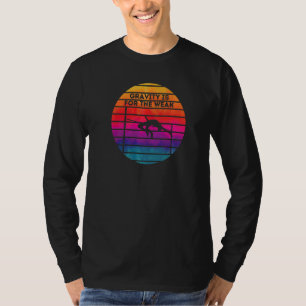 Gravity Is For The Weak Retro Colours High Jump T-Shirt
