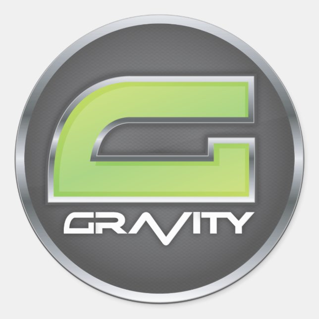 Gravity Logo Stickers (Front)