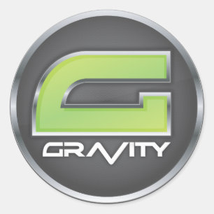 Gravity Logo Stickers