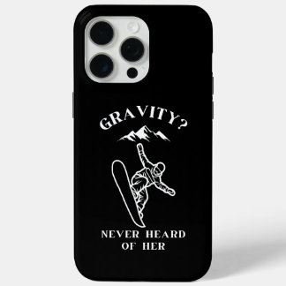 Gravity? Never heard of her iPhone 15 Pro Max Case
