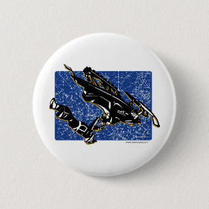GRAVITY-SLED 6 CM ROUND BADGE
