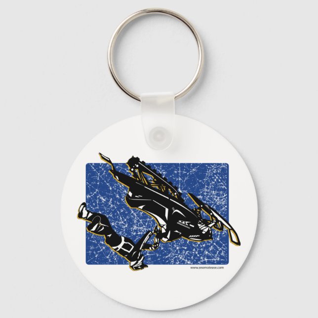 GRAVITY-SLED KEY RING (Front)