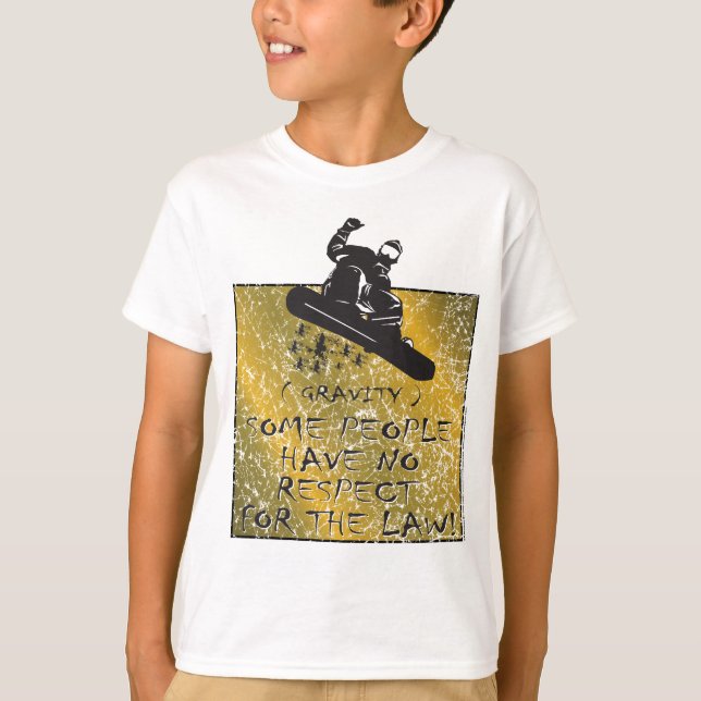 Gravity-Snowboarder T-Shirt (Front)
