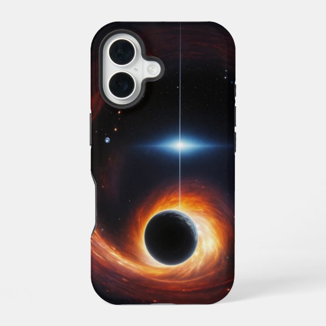 Gravity's Pull Black Hole iPhone/iPad Case (Back)