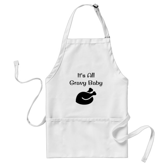Gravy Baby Thanksgiving Gift Standard Apron (Front)