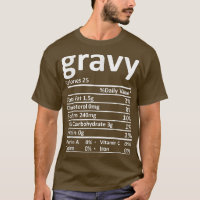 Gravy Nutrition Facts Funny Thanksgiving Christmas