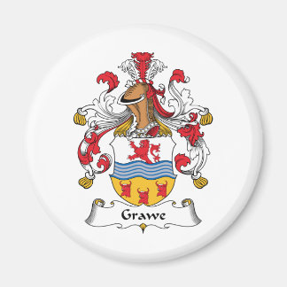 Grawe Family Crest Magnet