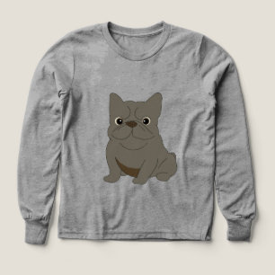 Gray Baby French Bulldog, Cream,
