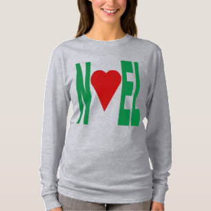 Gray basic tee-shirt for CHRISTMAS women T-Shirt