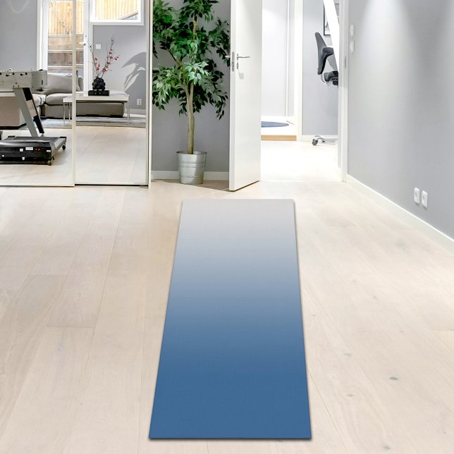 Gray Blue Gradient Yoga Mat (Creator Uploaded)
