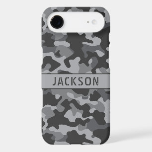 Gray Camouflage Personalized