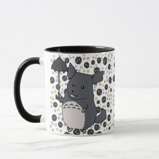 Gray Chinchilla Pastel Candy Stars Mug