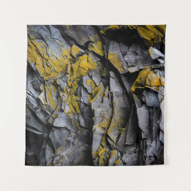 GRAY CONCRETE WALL TAPESTRY (Front)