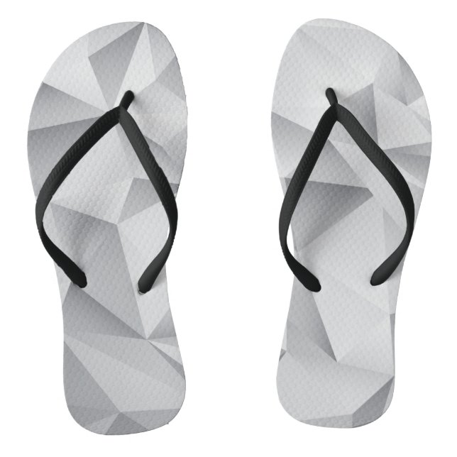 Gray Diamonds Jandals (Footbed)