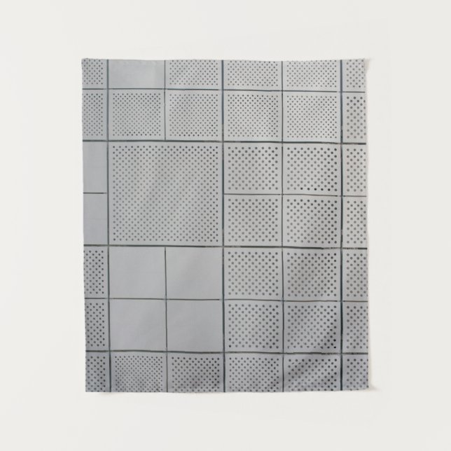 Gray digital tapestry (Front)