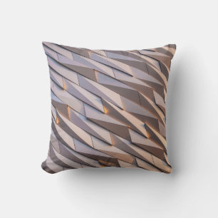 GRAY DIGITAL WALLPAPER CUSHION