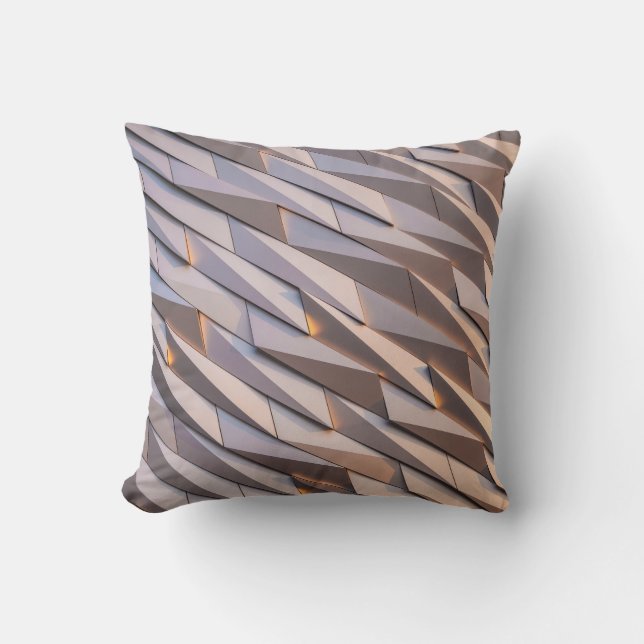 GRAY DIGITAL WALLPAPER CUSHION (Front)