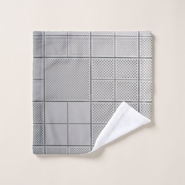 Gray digital wash cloth (Wash Cloth)