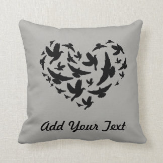 Gray Dove Custom Cushion Personalized Design