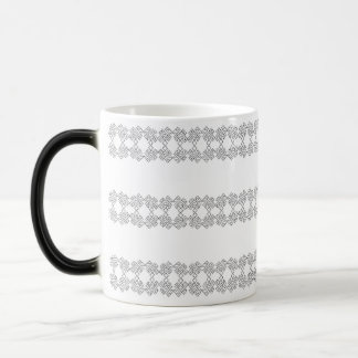 Gray-drawn cap magic mug