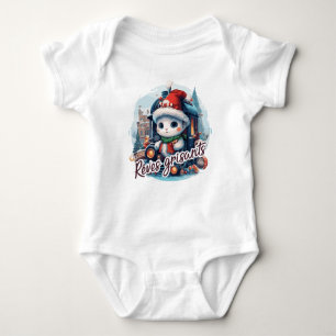 Gray Dreams Baby Bodysuit