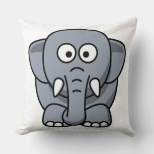 GRAY ELEPHANT CUSHION