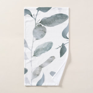 Gray Eucalyptus Hand Towel