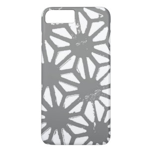 Gray geometric pattern Case-Mate iPhone case