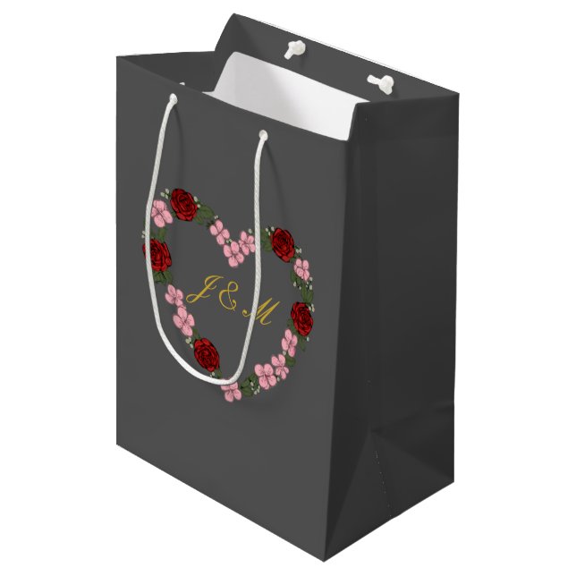 Gray Gift Bag (Front Angled)