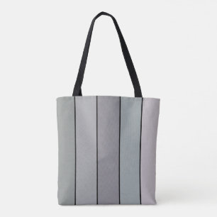 Gray Green With Black Stripes On Watercolor Paper Tote Bag